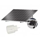 Plug &amp; Play 400W photovoltaic kit with 300W foldable garden microinverter with Smart Plug WIfi for monitoring