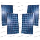Set 4 Pannelli Solari Fotovoltaici 280W policristallino 30V tot. 1120W Casa Baita Stand-Alone