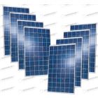 Set 8 Pannelli Solari Fotovoltaici 280W Extra-Europeo 30V tot. 2240W Casa Baita Stand-Alone