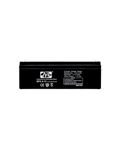 Batteria ermetica AGM Prime 2.4Ah 12V per gruppi di continuità UPS per sistemi di allarme