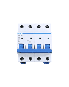 Chint AC Three-Phase Circuit Breaker Series NB1-63 4P 25A 6Ka