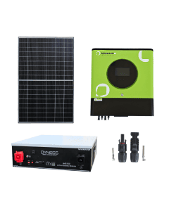 Impianto fotovoltaico 6Kw inverter ibrido 11KW accumulo Dyness 9.6KWh