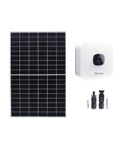 Impianto fotovoltaico 860W di connessione a rete inverter monofase Growatt 750W CEI 0-21