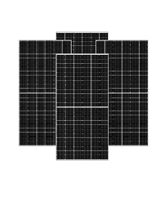 Set Pannello Solare Fotovoltaico 410W 24V Sun-Earth Mono nero Half-Cut