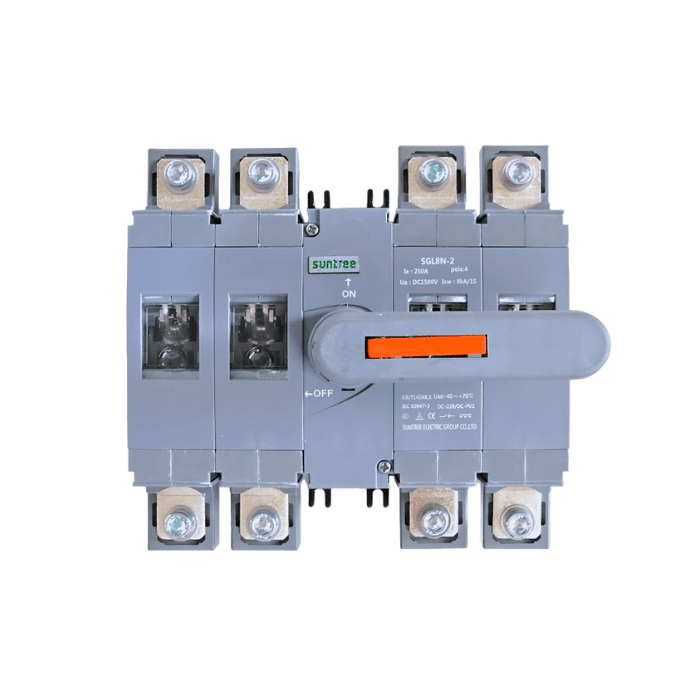 Sezionatore di carico DC 4P 1500V 250A Suntree