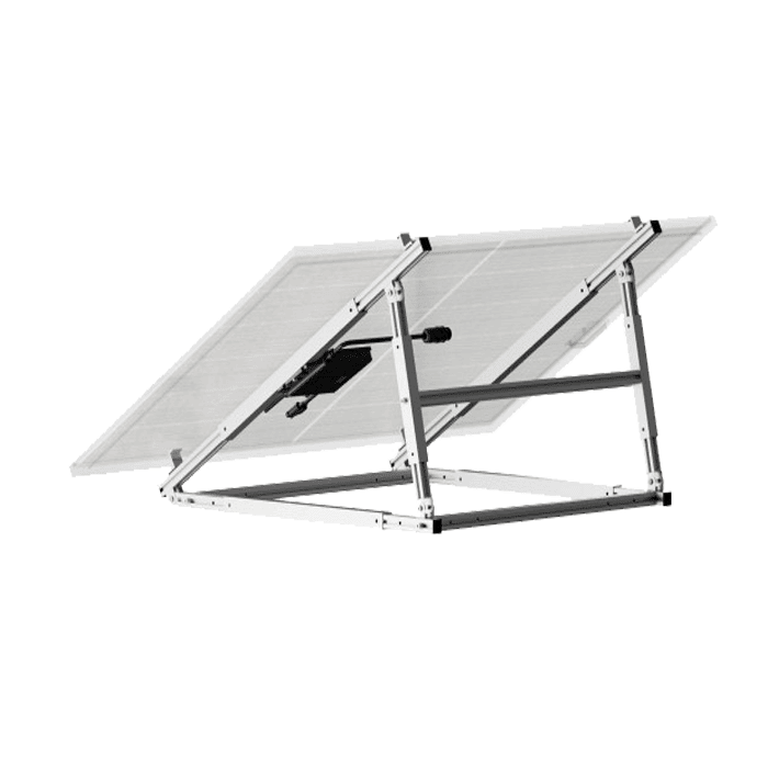 Struttura Plug and Play regolabile con microinverter 300W fotovoltaico balcone